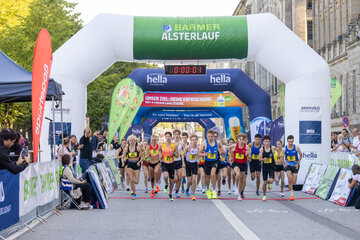 Start Alsterlauf Hamburg